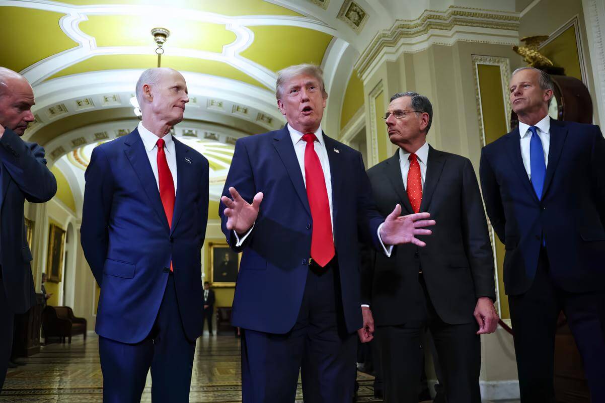 President Trump clashes with GOP Senator Bill Cassidy during Capitol meeting